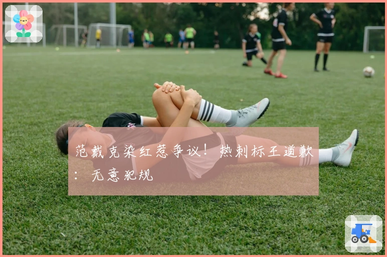 范戴克染红惹争议！热刺标王道歉：无意犯规